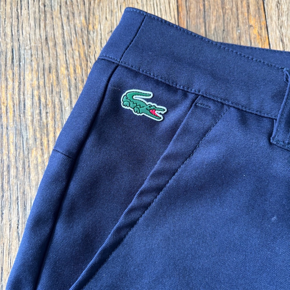 Lacoste SPORT Technical Gabardine Golf Bermuda Shorts - Picture 3 of 11